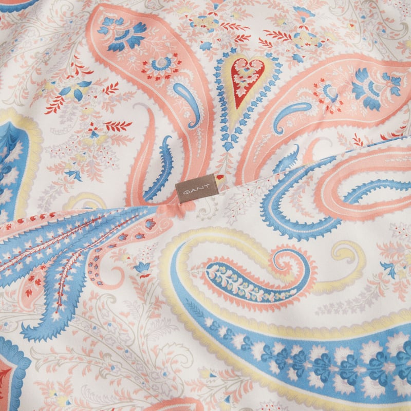 Key West Paisley Pillowcase guava orange Gant Home  — kuva 2