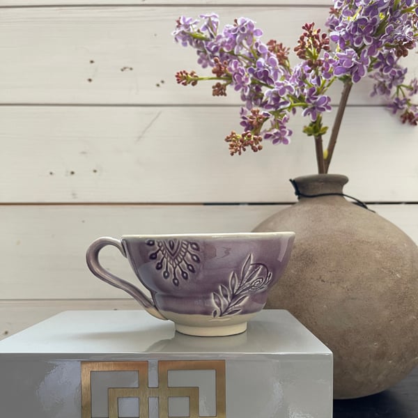 Cup with Handle lavender Sthål 