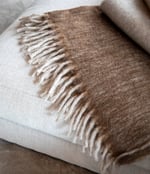 Splendid Throw white/brown block Artwood  — kuva 3
