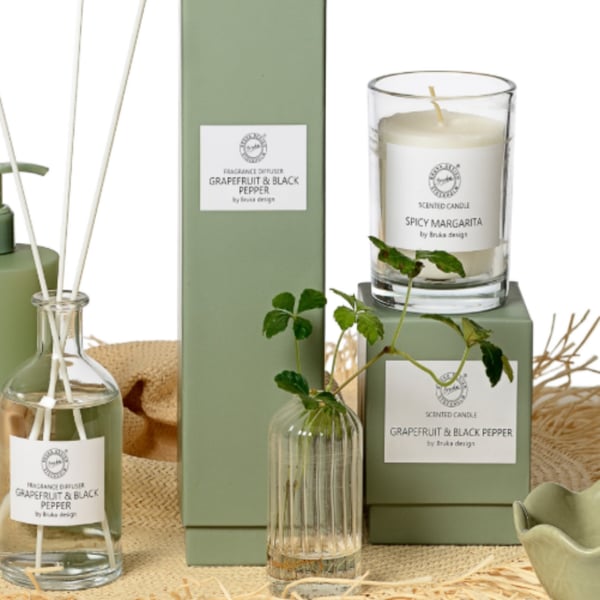 Tuoksukimppu Grapefruit & Black Pepper, Bruka Design