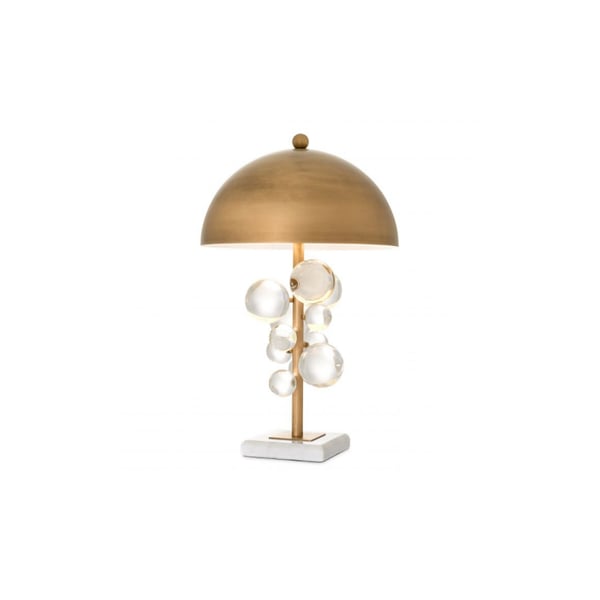 Table Lamp Floral brass Eichholtz