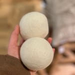 Organic Wool Balls 4 pcs Washologi  — kuva 2