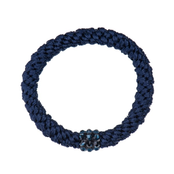 Kknekki Rhinestone navy hiuslenkki