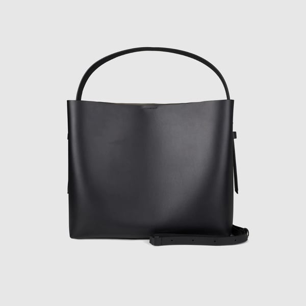 Leata Maxi Leather Bag black Second Female 