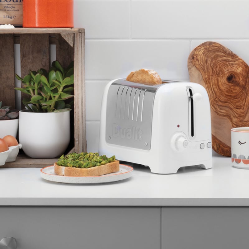 Dualit Lite paahdin kahdelle leivälle valkoinen  — kuva 3