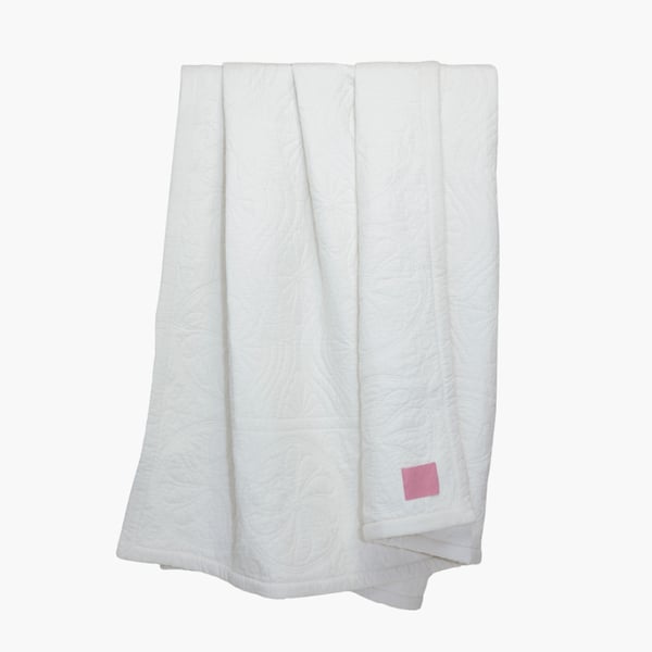 Durham Bedspread white 180x260 cm Mille Notti 