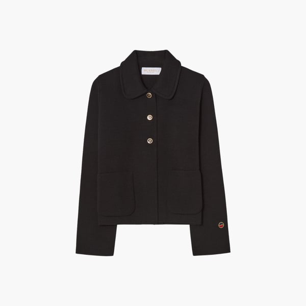 Lea Jacket neulejakku musta Busnel 