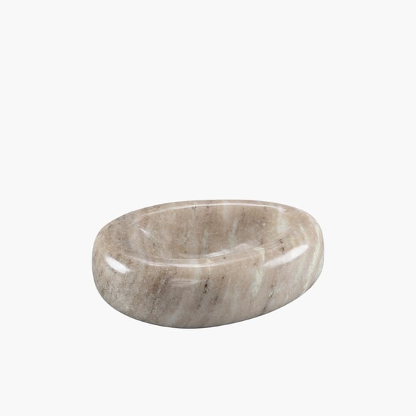 Hera Bowl L kulho beige marble Artwood