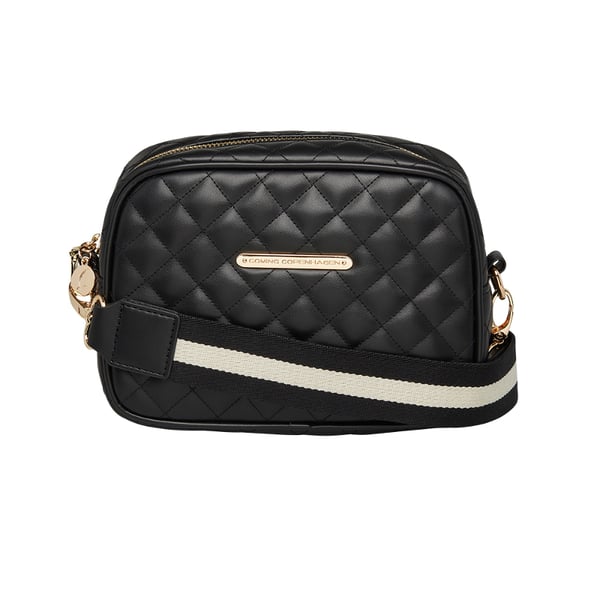 Linnea Harlequin Crossbody Bag black 