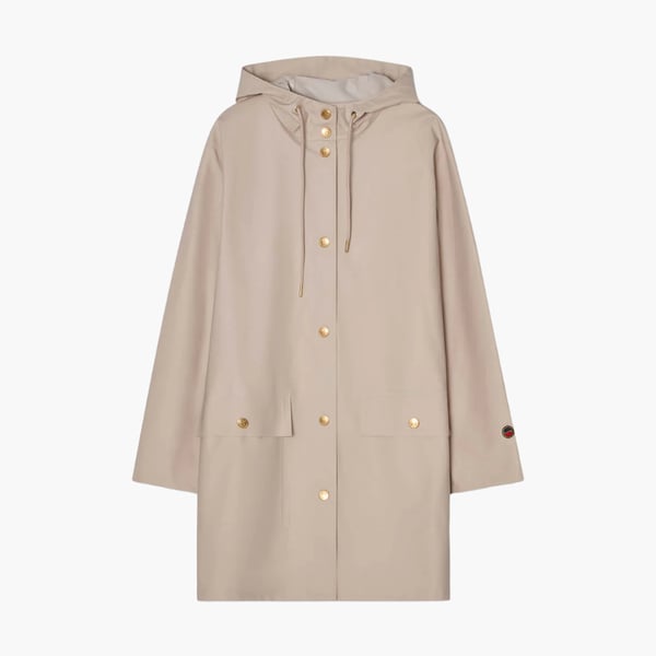 Britte raincoat sadetakki light beige, Busnel