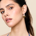 Mini Chocolicious Earring in silver Annele  — kuva 2