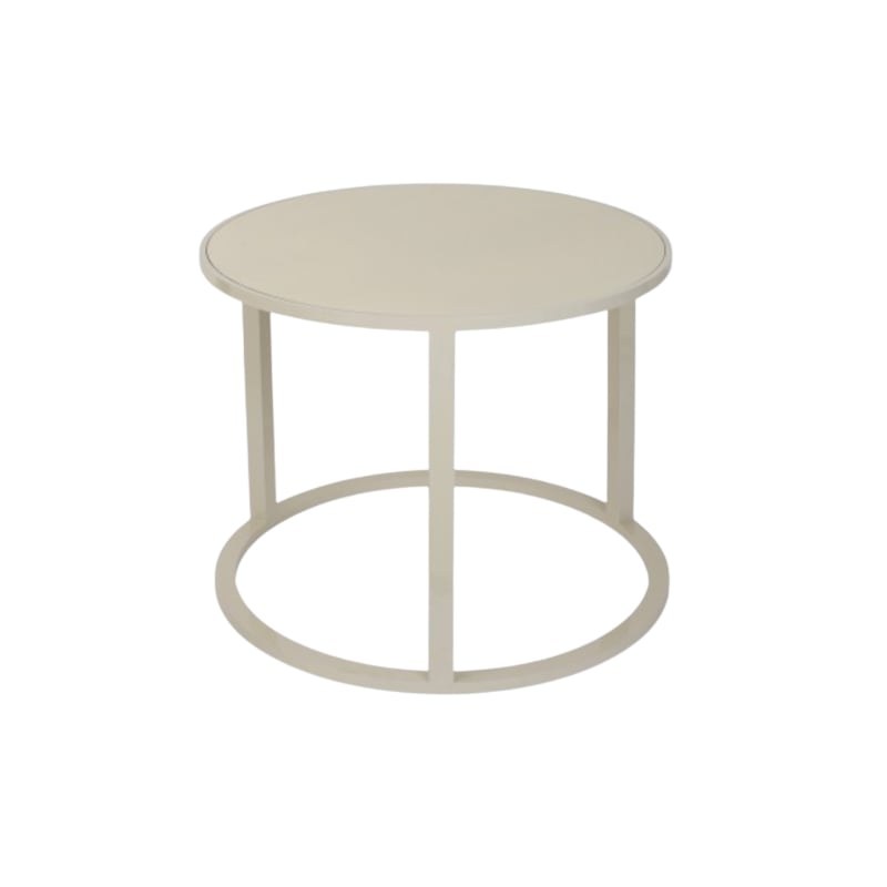 Lacquer Table Round B sand Oi Soi Oi 