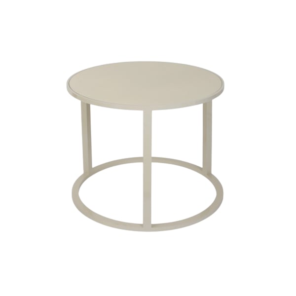 Lacquer Table Round B sand Oi Soi Oi 