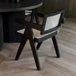 St. Moritz Dining Armchair black Riviera Maison  — kuva 4