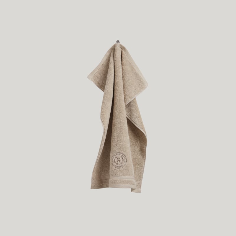Crest Towel putty 50x70 Gant Home 