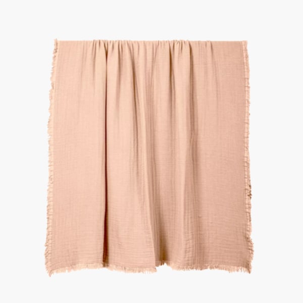 Torkkupeitto Vanly 130x180 cm, vaaleanpunainen, Haomy