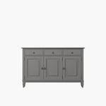 Stockholm Sideboard grey 3 Doors Englesson  — kuva 1