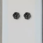 Flower Small Earrings black  — kuva 1