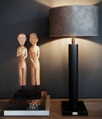 Milan Table Lamp Base black Artwood  — kuva 2