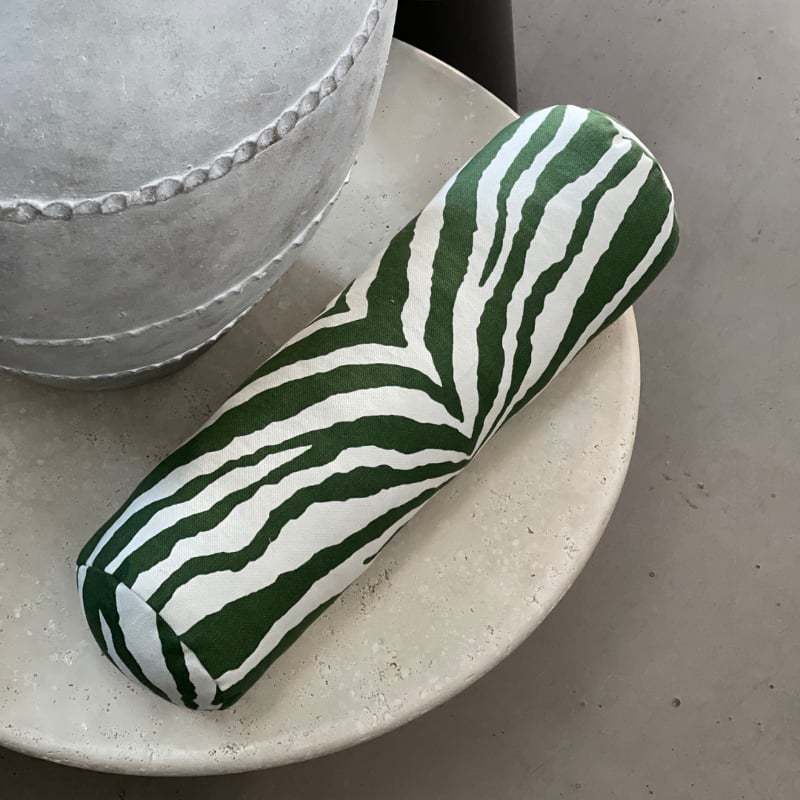Zebra Bolster green 