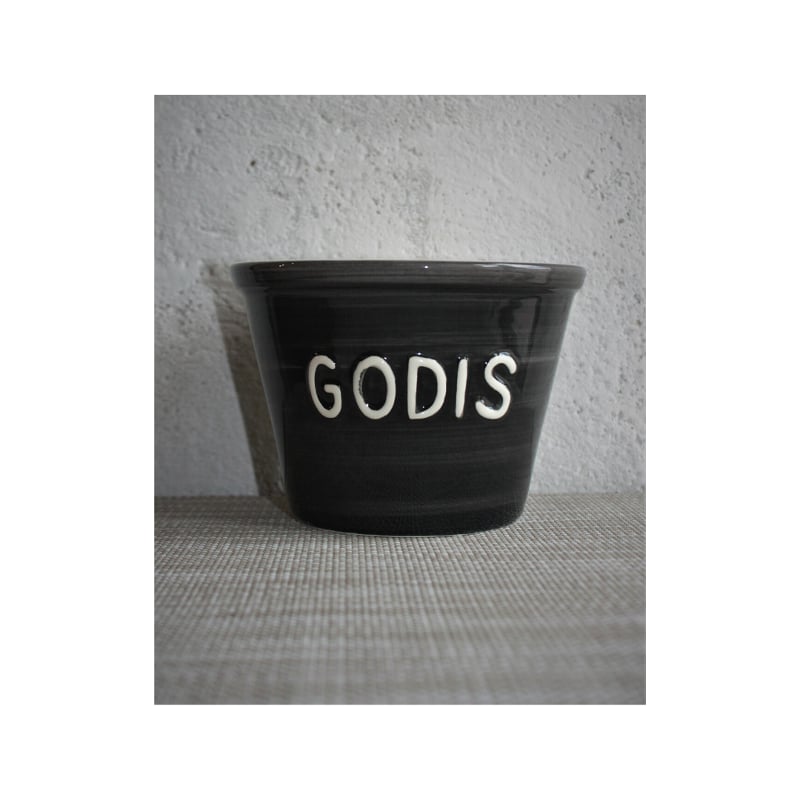 Kulho Godis musta Bruka Design