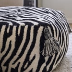 Pouf Zebra black/white Classic Collection — kuva 2