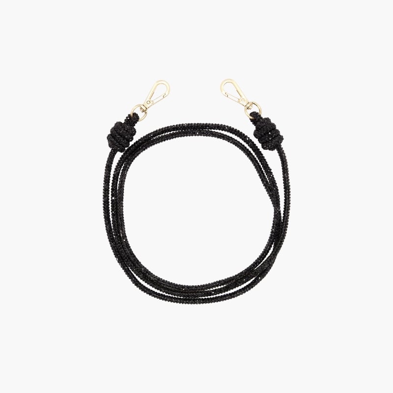 Kim Phone Chain noir Louvini Paris 