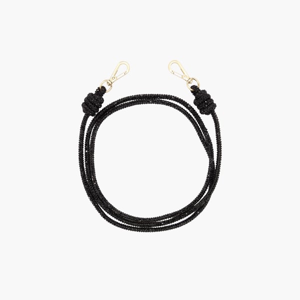 Kim Phone Chain noir Louvini Paris 