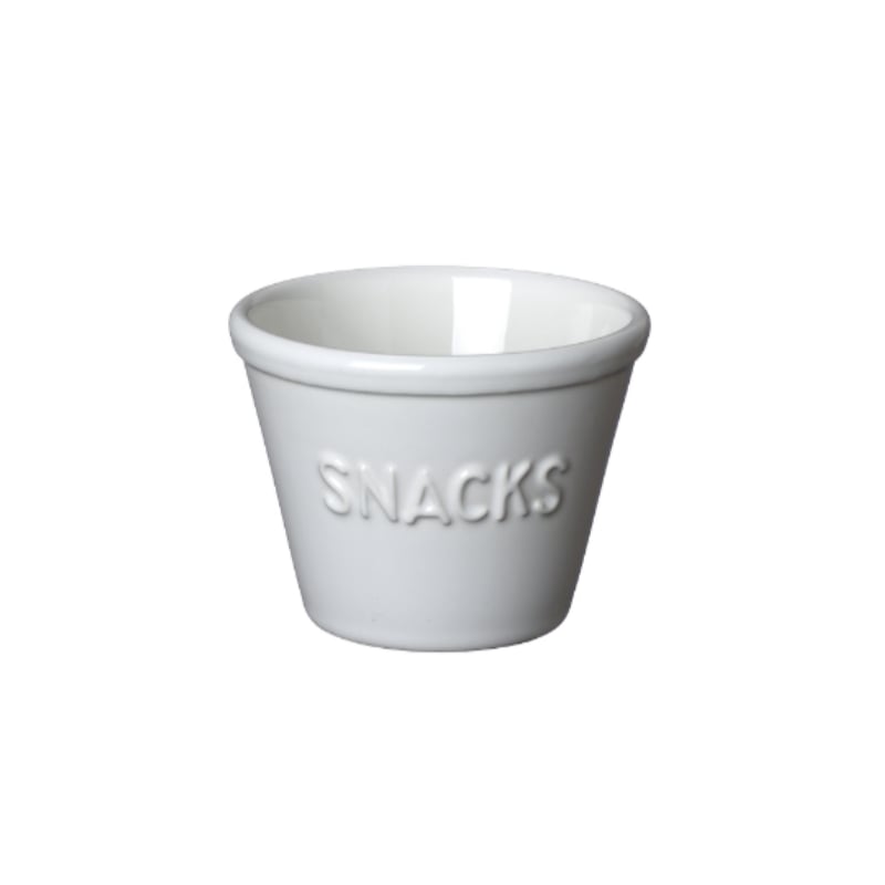 Kulho Snacks valkoinen Bruka Design