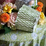 Mathilde Green -pöytäliina 210x210cm, Chamois — kuva 2