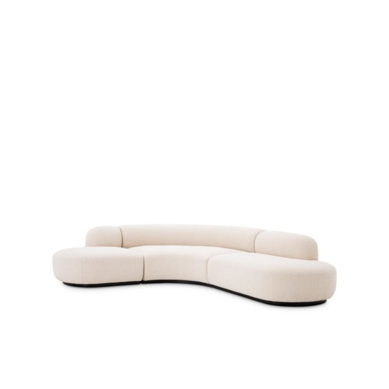 Sofa Björn L Boucle cream Eichholtz 