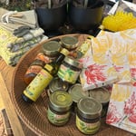 Lautasliina Tulipe Jaune 20 kpl, 40x40 cm, Françoise Paviot — kuva 3