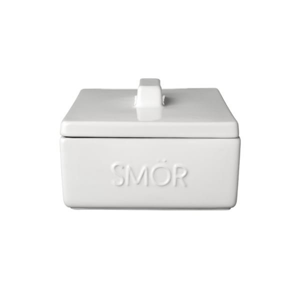 Smörbox iso valkoinen Bruka Design 