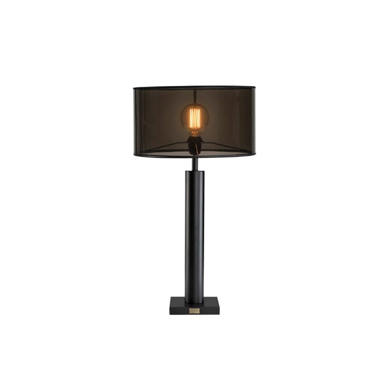 Milan Table Lamp Base black Artwood 