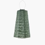 Vaaleanvihreä aurinkokennolyhty Mandela Lampshade 28Ø, Lumiz — kuva 1