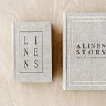 Coffee Table Book / Box S Linen  — kuva 1