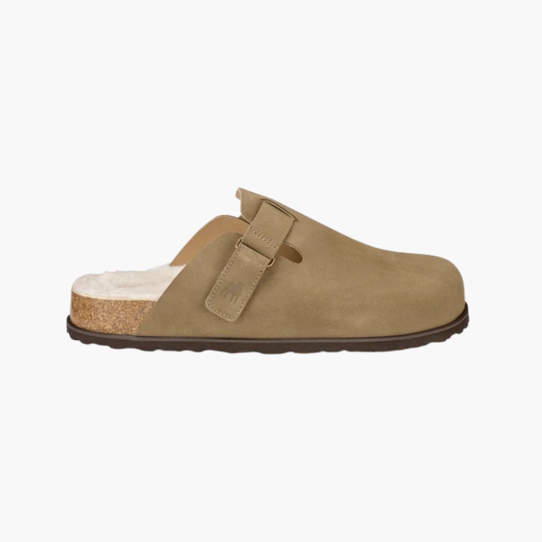 Hilma Slipper taupe suede Shepherd  — kuva 1