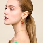 Raspberry Jelly Earrings Annele  — kuva 2