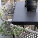 Käsinojallinen Santa Monica tuoli harmaa + pehmuste, Artwood — kuva 2