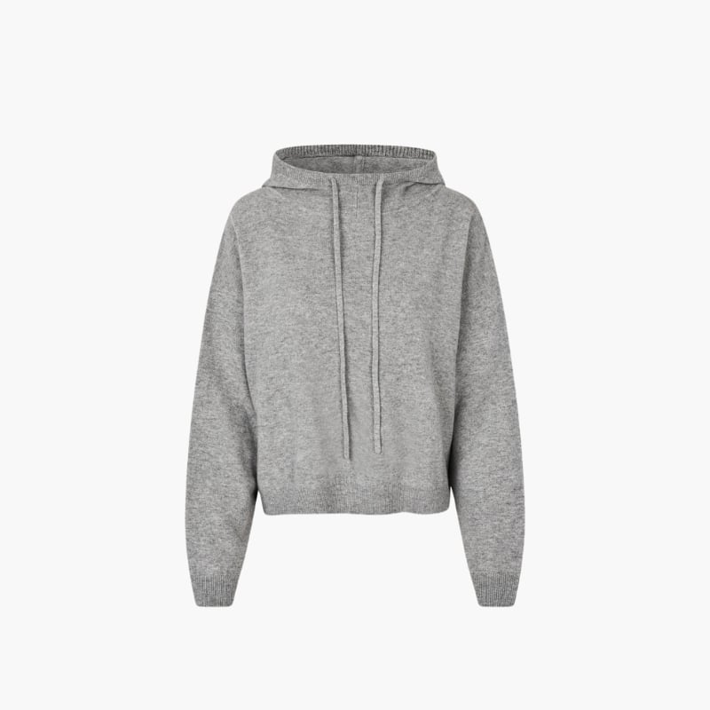 Lounge Knit Hoodie grey Second Female 