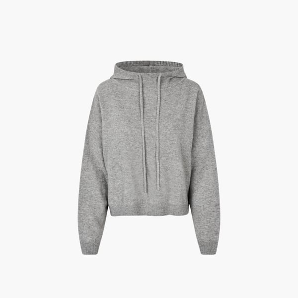 Lounge Knit Hoodie grey Second Female 
