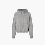 Lounge Knit Hoodie grey Second Female  — kuva 1