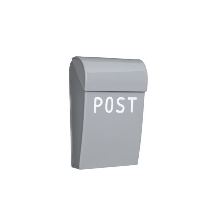 Postilaatikko mini harmaa Bruka Design