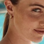 Azura Hoops S Gold korvakorut, Edblad — kuva 3