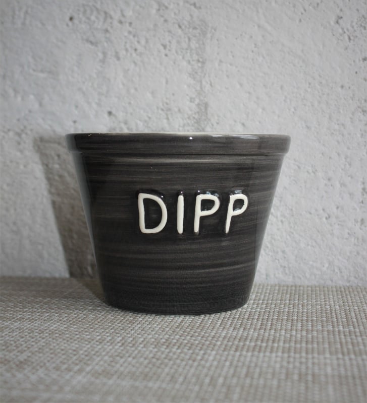 Kulho Dipp musta Bruka Design