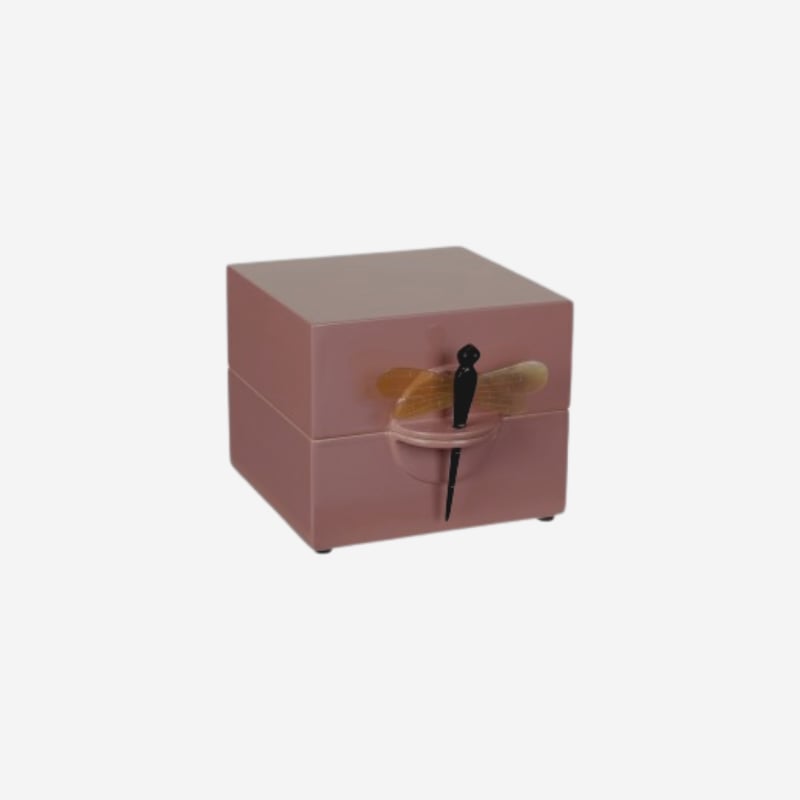 Box with Dragonfly S plum Oi Soi Oi 