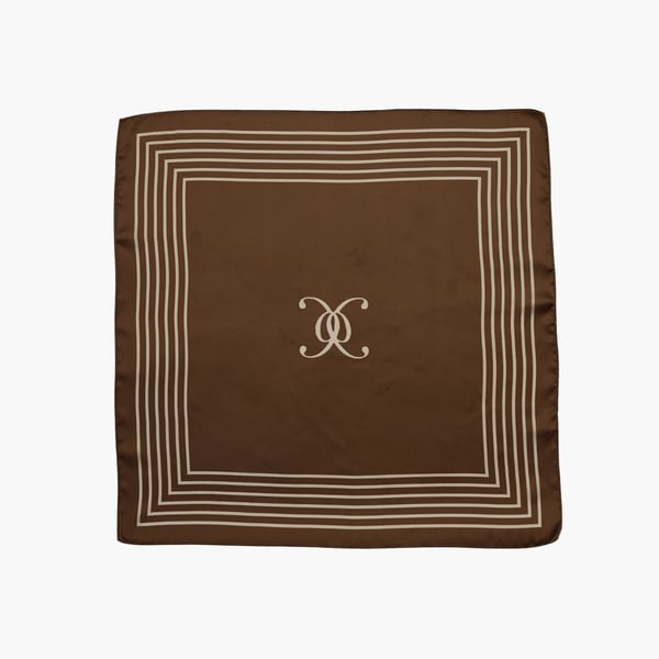 Elle Scarf brown huivi Bow19