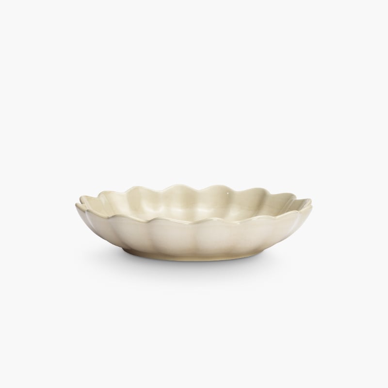 Oyster Bowl 24 cm sand Mateus 