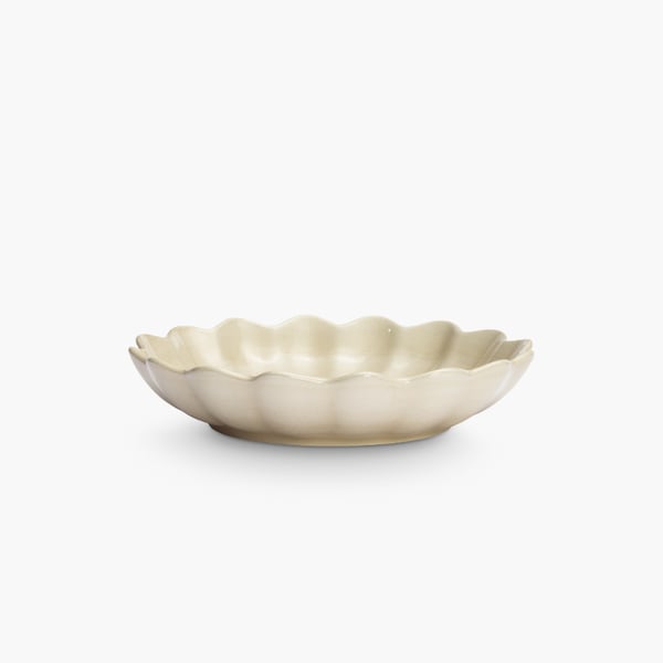 Oyster Bowl 24 cm sand Mateus 