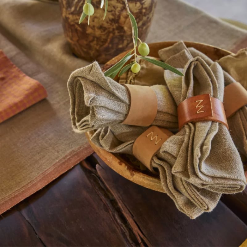 Havana-pellavalautasliina, Natural, Haomy